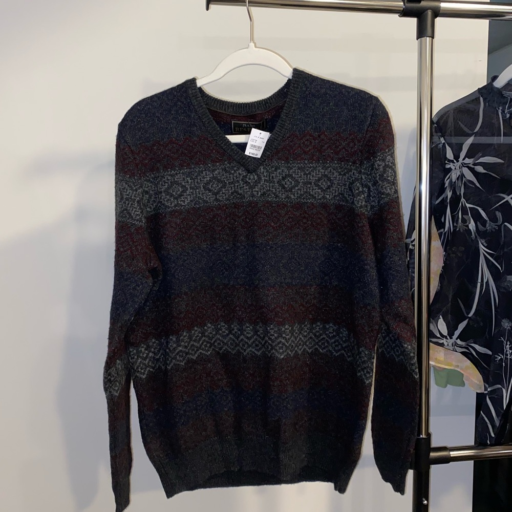 Sweater, Jos A Bank, Brand New with Tags, Medium